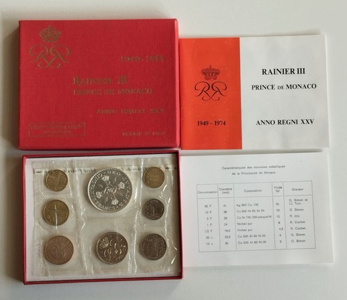 1974 monaco coffret - 1974,