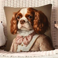 Housse de coussin Petit chien de compagnie costumé  45 cm