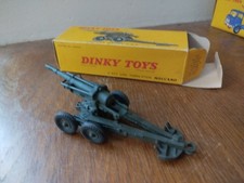 Dinky Toys Ancien Meccano Boîte Origine Obusier Militaire De 155 A.B.S 80 E