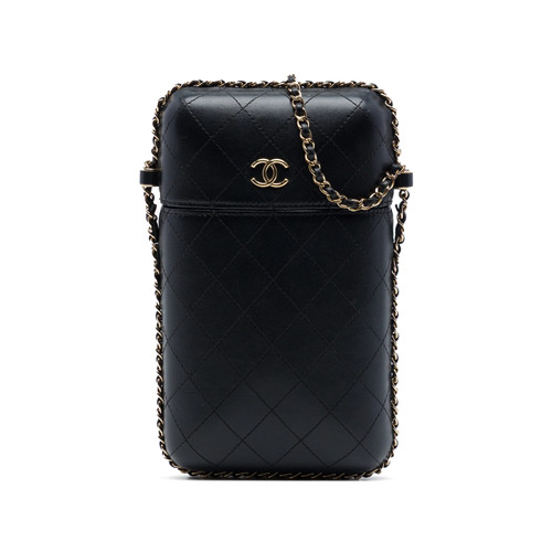 Chanel matelassé cuir - cc,
