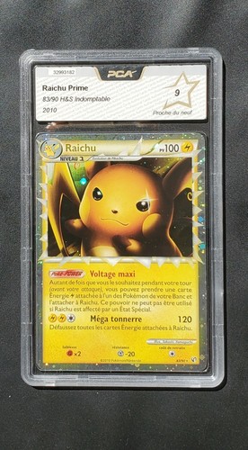 Carte pokémon raichu prime - pokémon,
