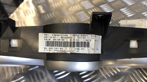 Compteur peugeot 207 - phase, 1
