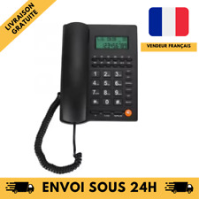 Téléphone fixe filaire avec