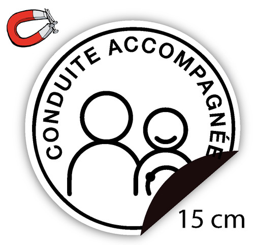 Disque conduite accompagnee - conduite,