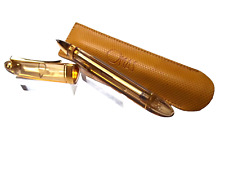 RARE STYLO ROLLER BILLE OMAS 360 VISION DEMONSTRATOR MODELE TRANSPARENT MX51