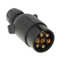 Prise Male Remorque 7 broches Plastique - DESTOCKAGE