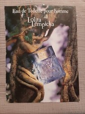 Publicité papier Parfum. L. Lempicka pour homme de 2004 - Perfume Ad 