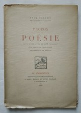 Propos sur la Poésie par Paul
