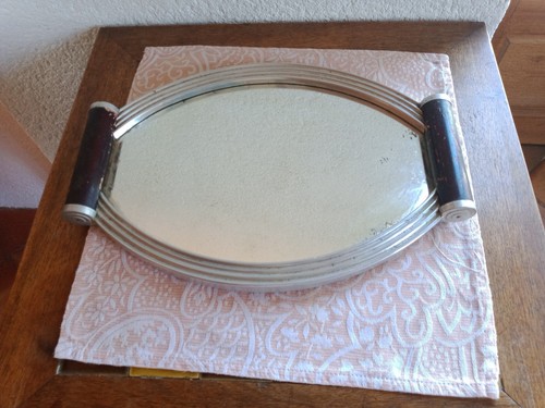 Plateau miroir art - plateau,