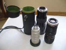 LOT 3 OBJECTIFS PHOTO ZOOM JAPAN SOLIGOR - VIVITAR - SONY