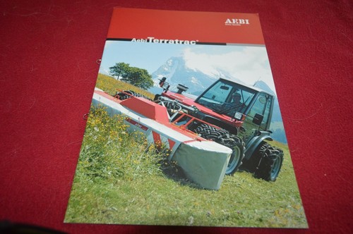 Aebi terratrac tractor - aebi,