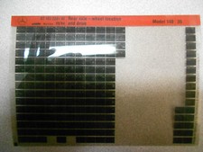 1994 Mercedes Essieu Arrière Roue Location & Lecteur Modèle 140 Microfiche OEM