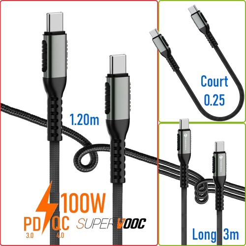 Câble charge rapide pour - charge,
