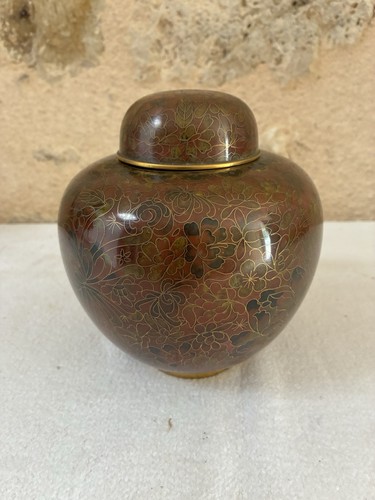 Pot couvert émaux - pot, en
