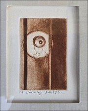 Estampe oeil en cage - l'oeil,