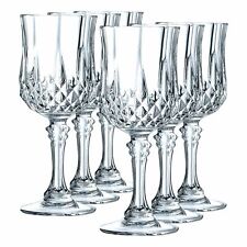 Lot de 6 verres à vin rouge