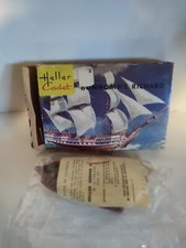 ANCIENNE MAQUETTE HELLER CADET  BATEAU NAVIRE  BONHOMME RICHARD 1/500 ? COMPLET