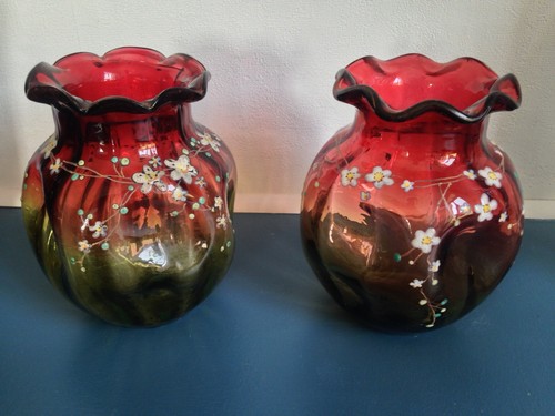 Belle paire vases - 2, teintes