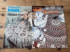 Lot de 2 Votre Mag Tricot - Special Travaux d'art - Catalogues Vintage