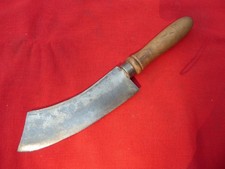couperet hachoir feuille de boucher couteau de boucher outil ancien