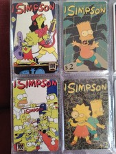 Etats UnitS -LIMITED EDITION Fake Cards SERIE SIMPSON 