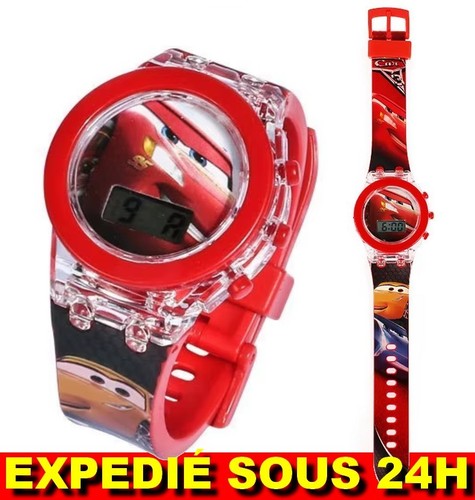 Montre enfant cars flash - cars,
