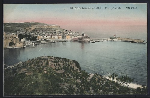 Cpa collioure vue - cpa,