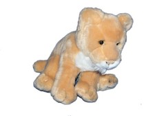 Doudou peluche tigre lionne - doudou,