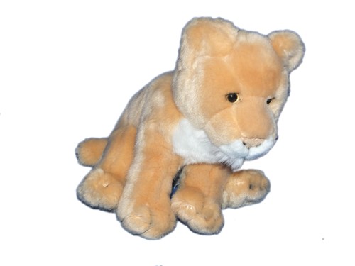 Doudou peluche tigre - doudou, lionne