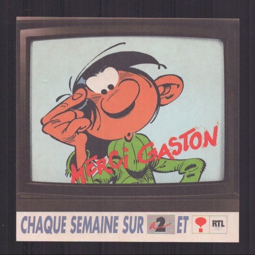 Franquin autocollant merci - 1,