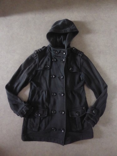 Manteau sweat noir - sweat, edc