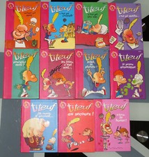 Lot TITEUF 11 BD BILIOTHEQUE ROSE du N°1171 au N°1181 + GUIDE ZIZI SEXUEL 90 P