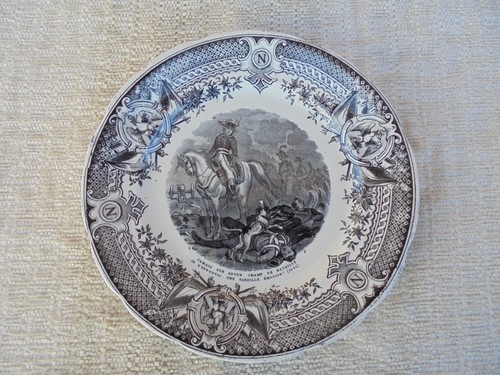 Assiette parlante napoléon - assiette,