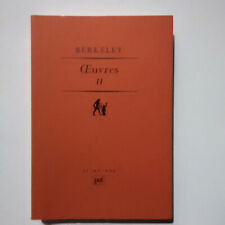 Berkeley, Oeuvres, tome II (Puf, 1999) 9782130399063