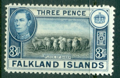 Falkland islands 1938 king - islands,