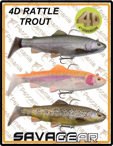 Savage gear trout rattle - "4d,