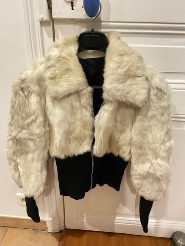 Veste peau lapin - veste,