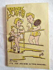 ALMANACH BIJOU 1953 - MINI CALENDRIER - PHARMACIE DELANOE à FOUGERES - Complet-2