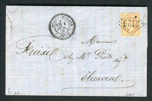 Superbe rare lettre - &, de