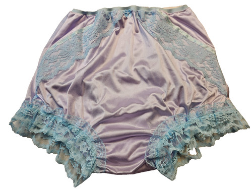 Orchid nylon tricot lacy - orchid,