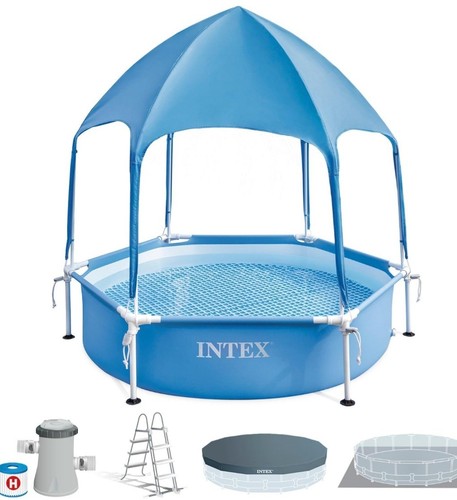 Piscine metal frame ronde - piscine,