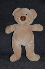 ?Doudou Ours Beige Sans Déguisement Lapin NICOTOY SIMBA TOYS 23 Cm Nez Brun