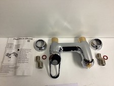 Mixer Baignoire Grohe Europlus Chrome/Or,Mélangeur de Baignoire Rare Neuf