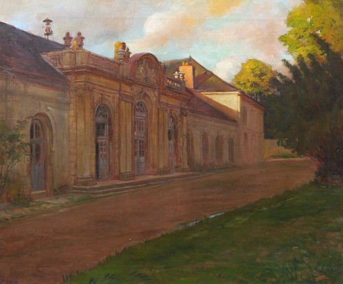 Tableau paysage vue communs