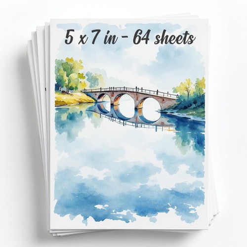 Sheets watercolor paper pad - 64,
