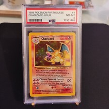 1999 Pokemon Unlimited Base Set Dracaufeu Charizard 4/102 PSA 8