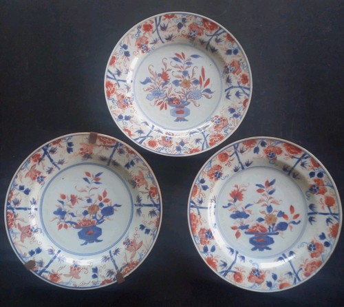 Assiettes bleu blanc - 3,