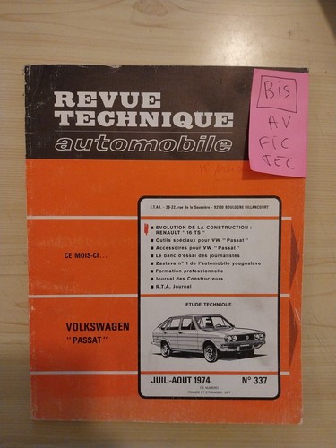 Revue technique volkswagen - revue,