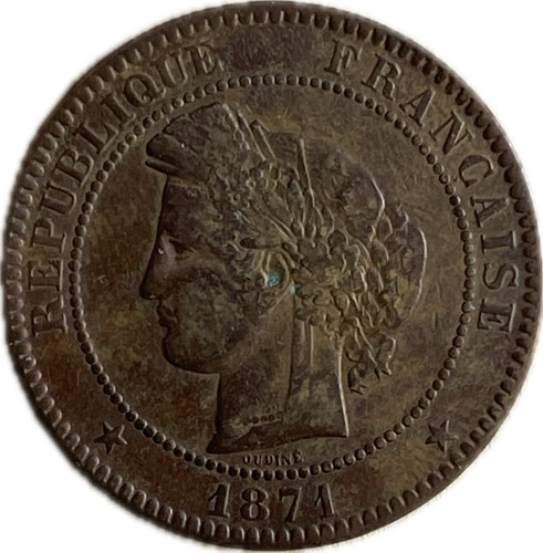 Cérès centimes 1871 k - centimes,