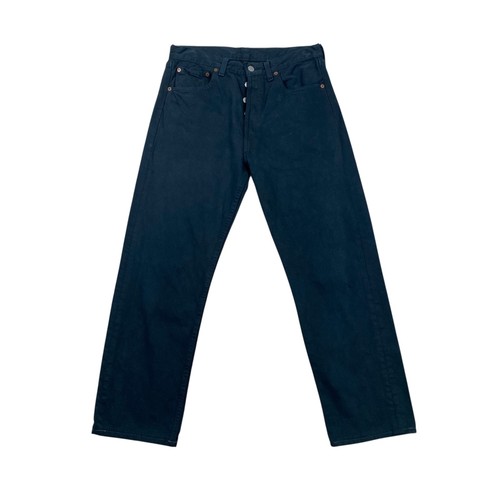 Jeans denim noir vintage - denim,